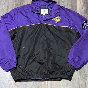 NFL Minnesota Vikings Quarter Zip Pull Over